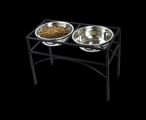 Dual Elevated Pet Feeder